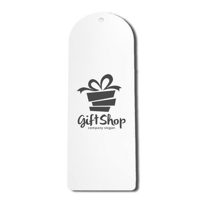 Semi-Circular Metal Bookmark with Tassel