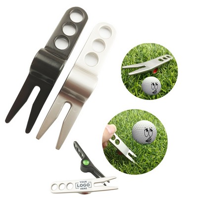 Golf Divot Tool Green Repair Fork