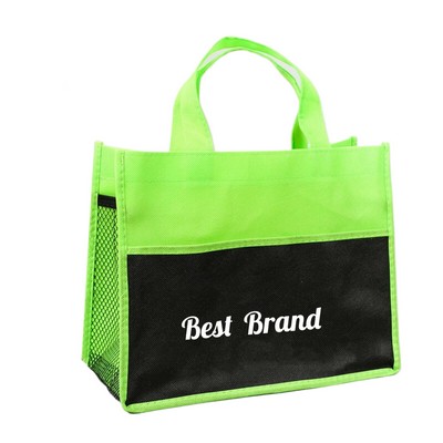 Eco - Friendly Non - Woven Tote With Zipper