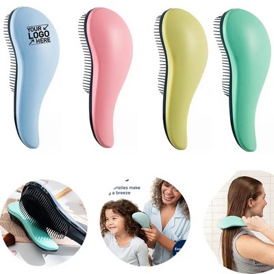 Hair Comb Wet Bristles Detangling Brush for Adults & Kids