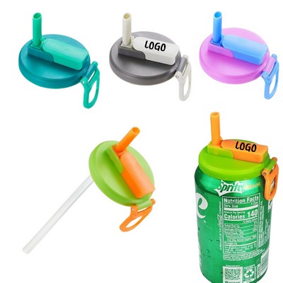 Silicone Straws Soda Can Covers