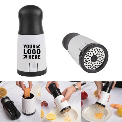 Multi-Function Cheese Shredder w/ Interchangeable Blades