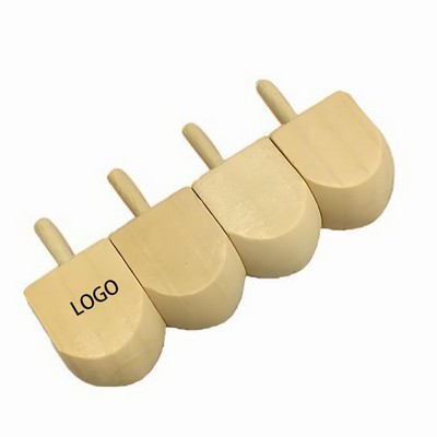 Wooden Spinning Tops