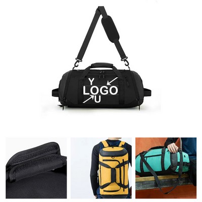 Versatile Men's Oxford Backpack Duffel