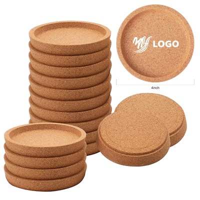 Round Cork Coaster