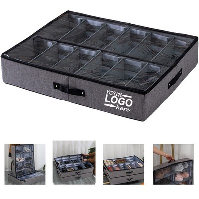 Under Bed Shoe Storage Organizer