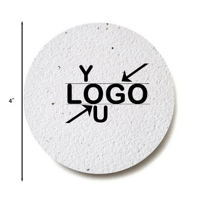 Floral Seed Drink Mat