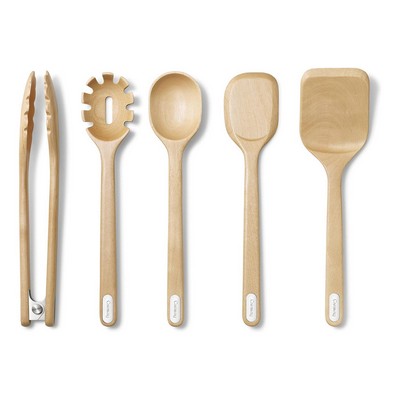 Caraway 5Pc Wooden Utensil Set