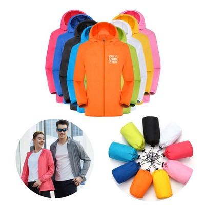 Anti UV Coat Sun Protection Clothes Waterproof Hoodie Jacket