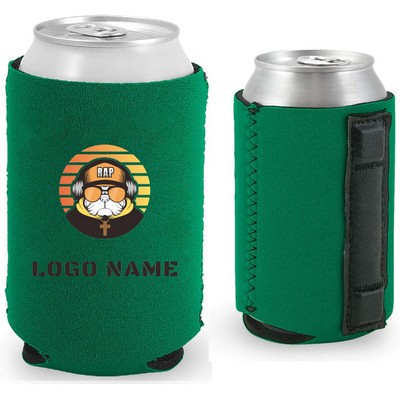 12oz Standard Neoprene Can Cooler Sleeves W/ Magnet