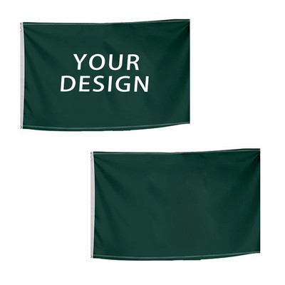 2' x 3' Single-Sided Polyester Flag
