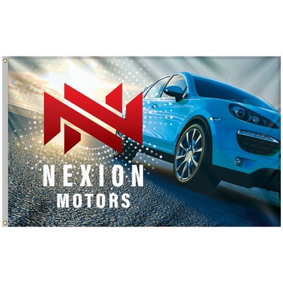 5' x 8' Digitally Printed Single Reverse Spun Polyester Flag