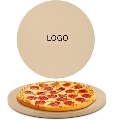 Professional 15" Cordierite Pizza Baking Stone for Oven & Grill
