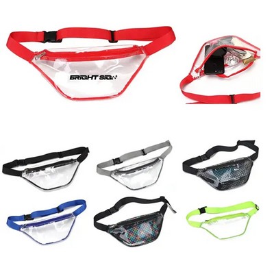 Stadium-Compliant Clear Fanny Pack