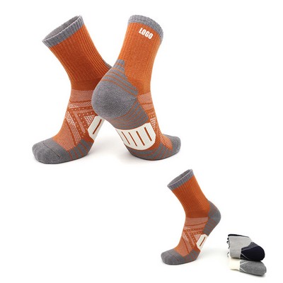 Premium Custom Design Athletic Crew Socks