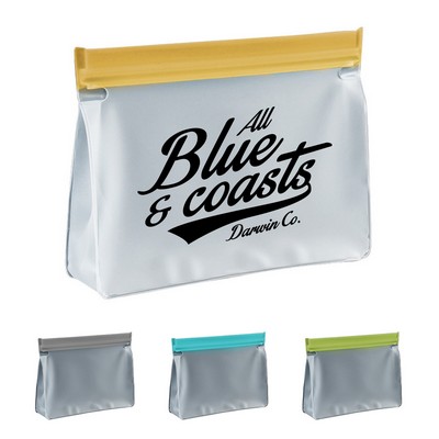 Eco-Friendly Reusable Silicone Food Storage Bag