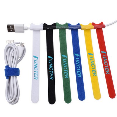 Adjustable 7.9" L Self-Adhesive Owl Shape Cable Organizer