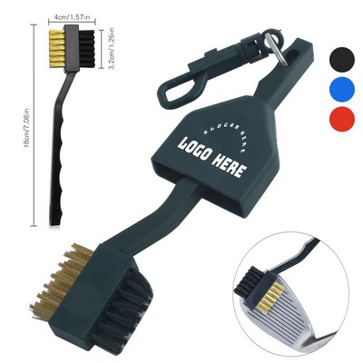 Double-Sided Golf Club Cleaning Brush