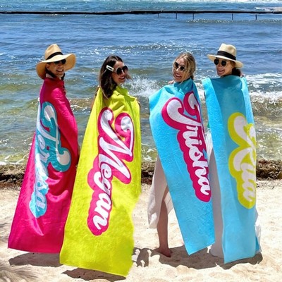 Customed Microfiber Lightweight Beach Towel