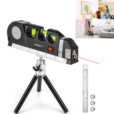 Multipurpose Triangle Bracket with Laser Level