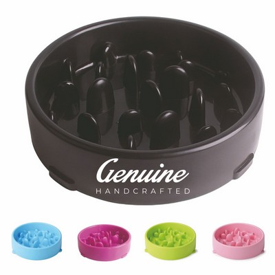Pet Dog Cat Slow Feeding Bowl
