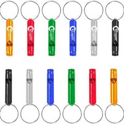 Extra Loud Whistles with Key Chain for Outdoors