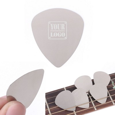 Stainless Steel Guitar Picks