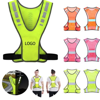 Neon Yellow Safety Vest Moq 10Pcs