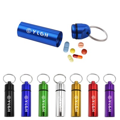 Flat Bottom Capsule Seal Container Bottle