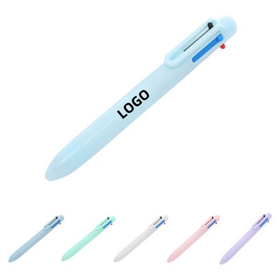 6-in-1 Multicolor Retractable Ballpoint Pen
