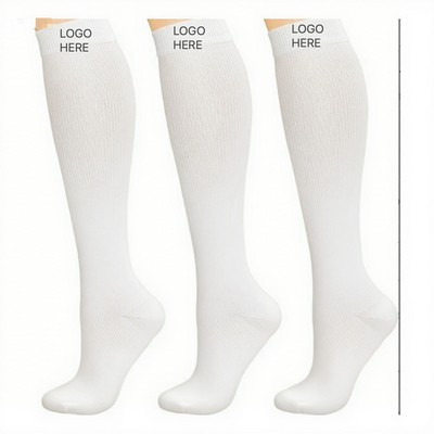 Compression Socks for Circulation Support - 3 Pack Men & Women