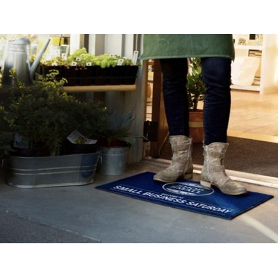 Brand Advocate Personalized Logo Door Rug and Welcome Floor Mat - 18" X 24" in BULK