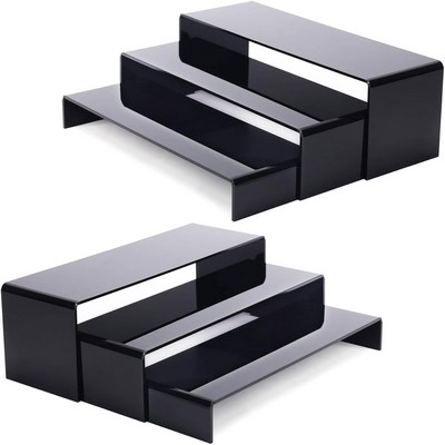 Rectangular Black Acrylic Display Stand