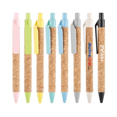 Eco Friendly Cork Ballpoint Pens