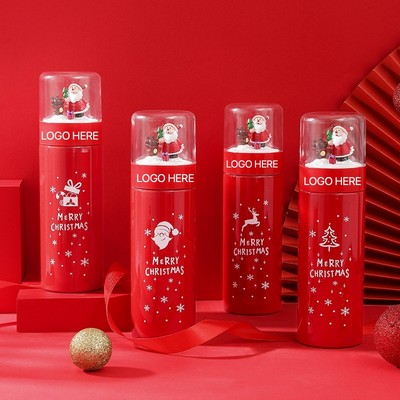 13 Oz. Christmas Vacuum Cup