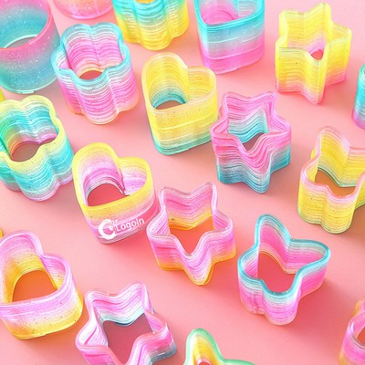 Rainbow Coil Spring Toy Assortment