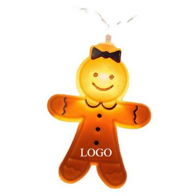 393" Gingerbread Man Christmas Led String Lights