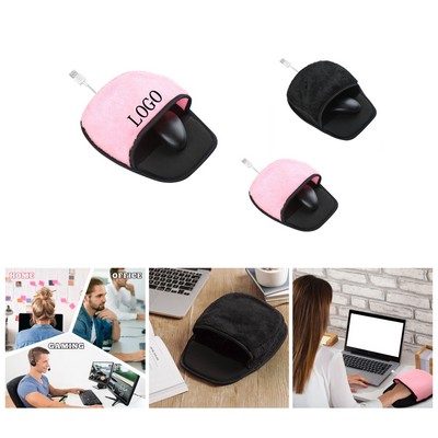 USB Heated Hand Warmer Mouse Pad