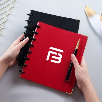 Aesthetic Disc Bound Notebook