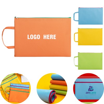 Waterproof Zipper Document Storage Bag