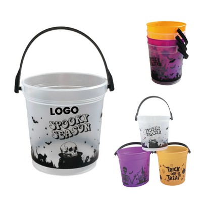 Halloween Mini Candy Bucket 1L Plastic Pail