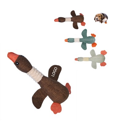 Dog Chew Goose Toy
