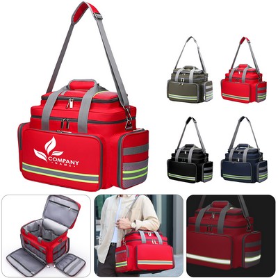 Waterproof Medical First Aid Kit Adjustable Shoulder Strap