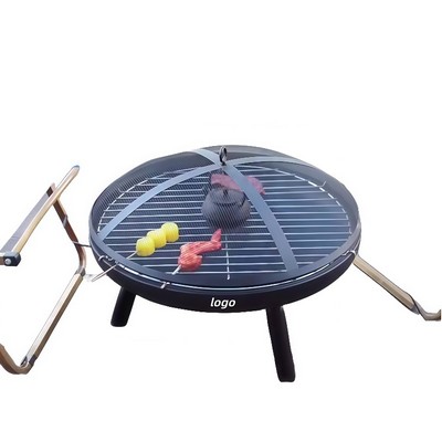 Outdoor Fire Pit for Camping Backyard Bonfires and Cooking
