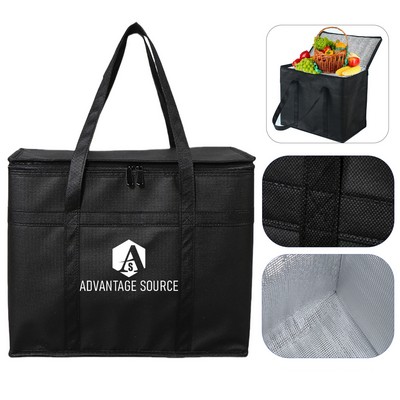 Outdoor Insulated Cooler Bag(11.81" × 9.84" × 9.84")