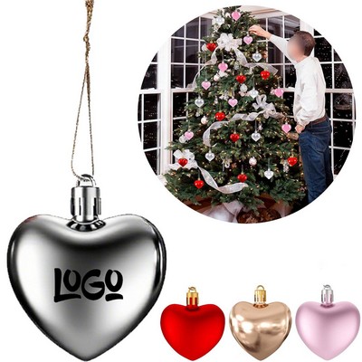 12 Pcs Heart Christmas Tree Ornament Set