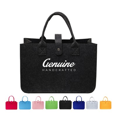 Felt Shopping Tote Bag