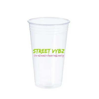 24oz Soft Sided Clear Cup