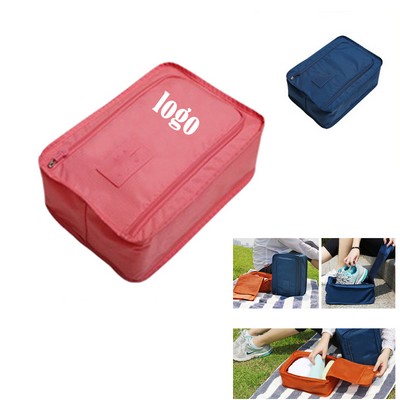 Ventilated Mesh Shoe Travel Satchel