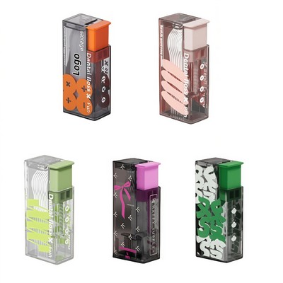 Portable Auto Pop Up Dental Floss Pick Dispenser Case